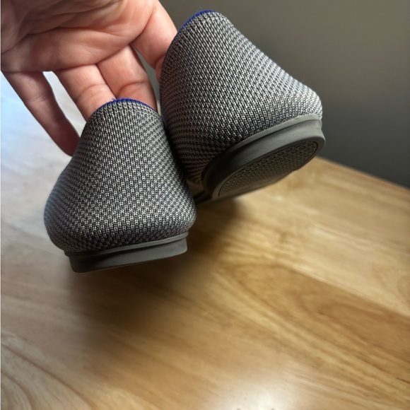 Rothy's Gray Knit Ballet Flat Washable W9 - Picture 7 of 10